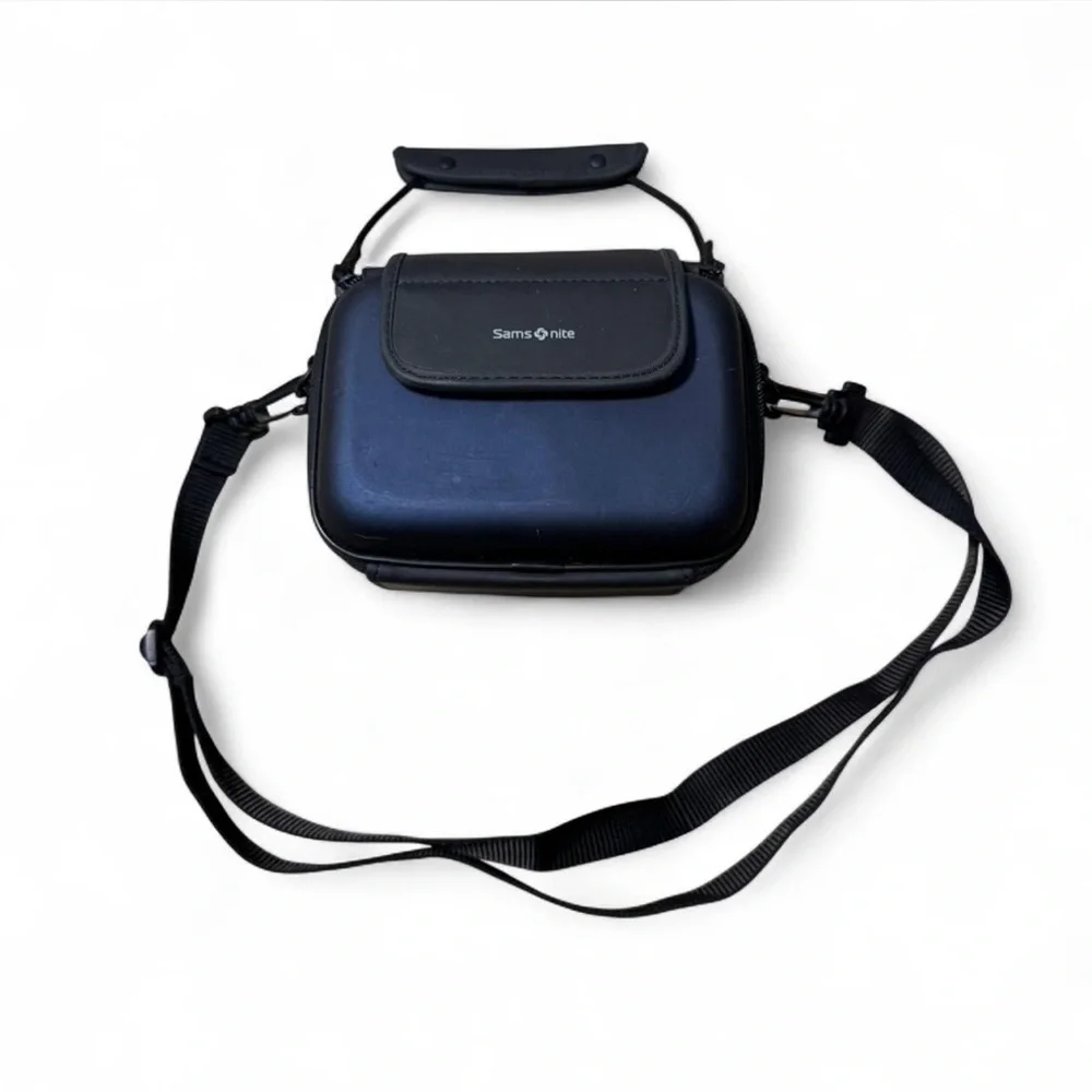 Samsonite Hard Case Shell Mini Crossbody / Travel Organizer Camera Bag